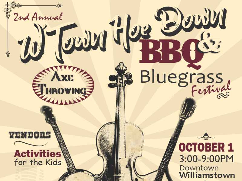 W’Town Hoe Down BBQ & Bluegrass Fest Grant County Tourism